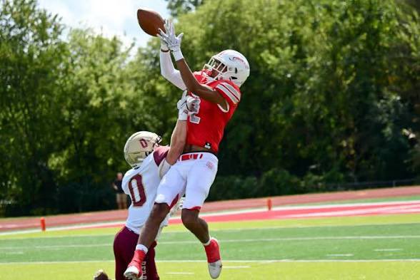 KeithSmith0812's tweet photo. AGTG!!!! After a great conversation with @Coachleuter i am bless to receive my first offer from the University of Olivet❤️🤍@coachdixon_OLSM @CoachJGonz @OLSMFootball @MIexposure @MichFBFrenzy @TheD_Zone https://t.co/mJMfA7HOYs