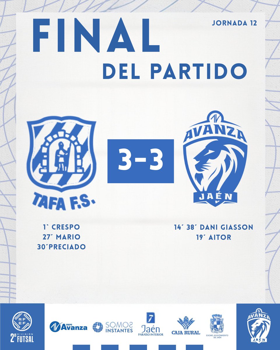 Avanza Jaén Paraíso Interior FS tweet media