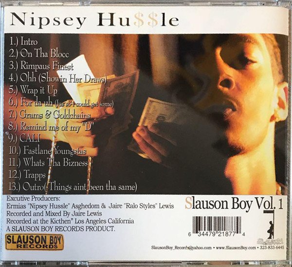 20 years ago today, Nipsey Hussle's
mixtape 'Slauson Boy Vol 1' is released. 

Follow⬇️ 
tiktok.com/@hboundmedia