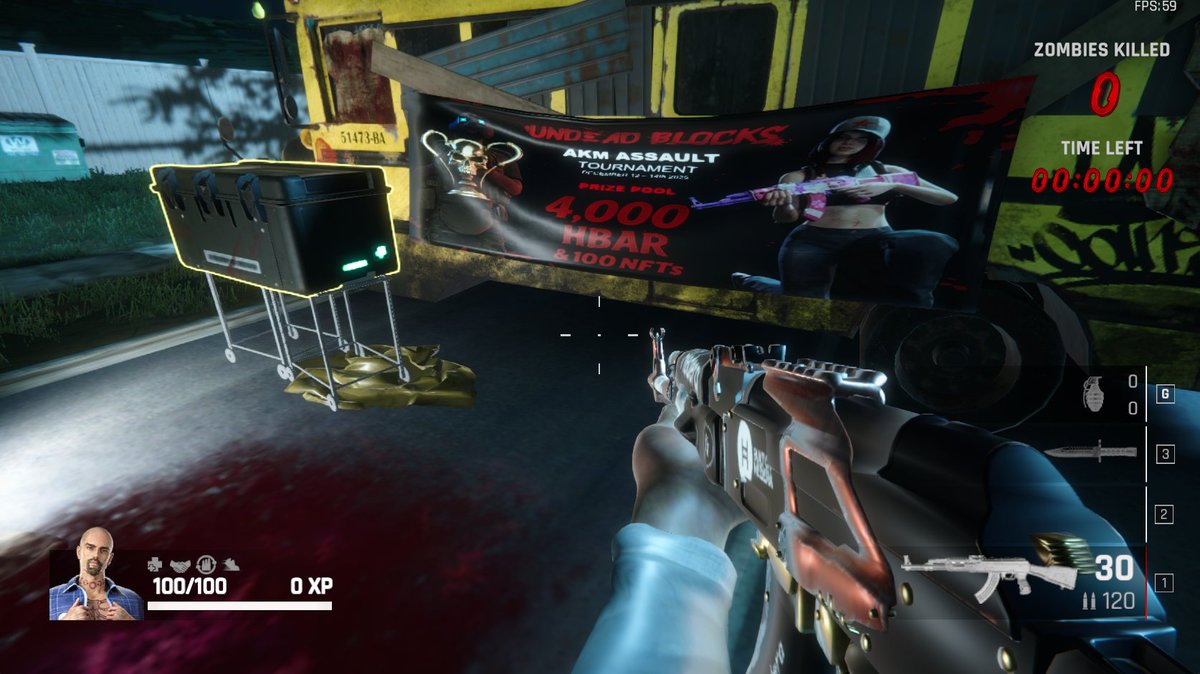 Have you jumped in the AKM Assault tournament yet?
If not, what are you waiting for! 

You can win some $HBAR and this cool <a href="/hedera/">Hedera</a> AKM weapon skin.