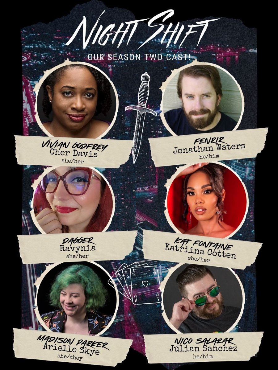 Night Shift: An Urban Fantasy Audio Drama tweet media