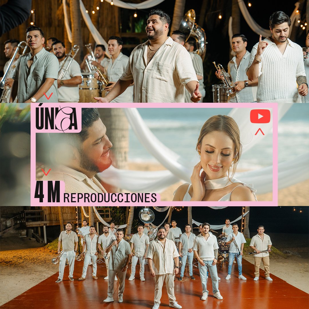 “ÚNICA” de <a href="/adictivaoficial/">La Adictiva</a> ya suma más de 4 MILLONES de reproducciones en YouTube. Ustedes hacen esto posible. ¡GRACIAS! 💛

Ve aqui el video 🎥:
youtu.be/ggi4d_W5_ME?si…