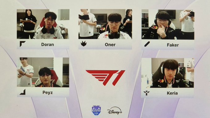 T1 vs HLE 관련 팬 게시물 이미지