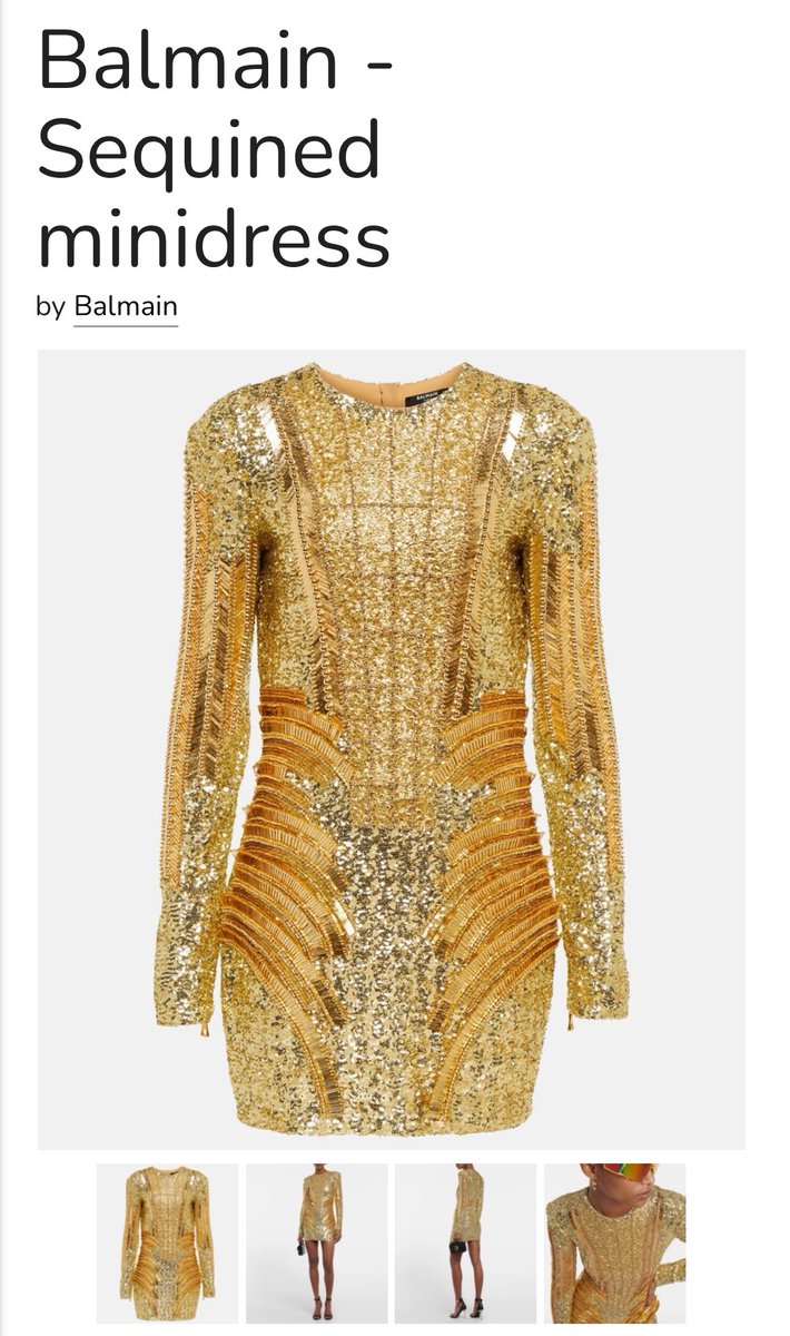 solegalarzmusic's tweet image. Lucero #sparkling #Balmain
