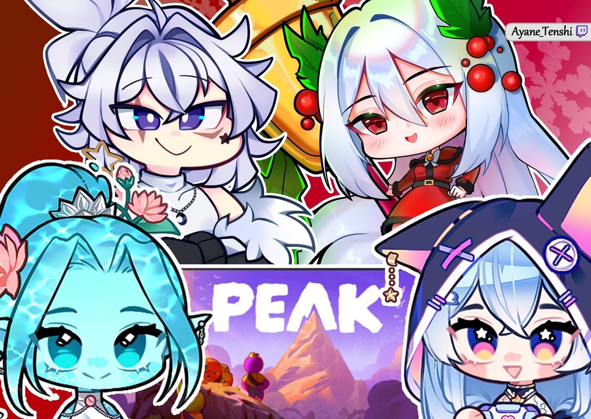 Kochani 
Czeka nas potężne granie w PEAK 
Zapraszam serdecznie jutro o godzinie 12.00  
Nie może Was zabraknąć <3
<a href="/lupisora/">Lupi Sora ☁️🐺</a> <a href="/K0RNER_TV/">KORNER</a> <a href="/cireeliel/">Cireeliel💧🪷</a>