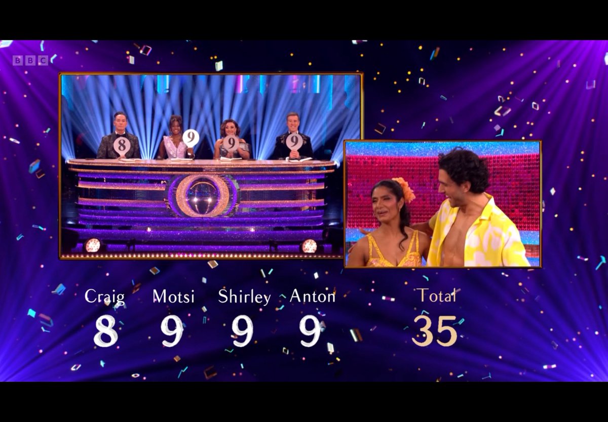 Thank goodness for the voice of reason.

 #strictly #StrictlyComeDancing #bbcstrictly #craigrevelhorwood