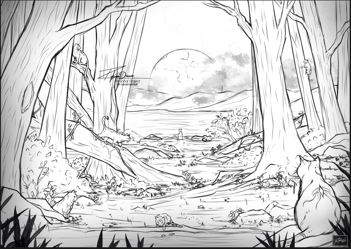 [WIP] I saw the theme for a contest this month and had a little idea. 
I hope I can finish it in time, but at least it will make a nice illustration for my portfolio ✨