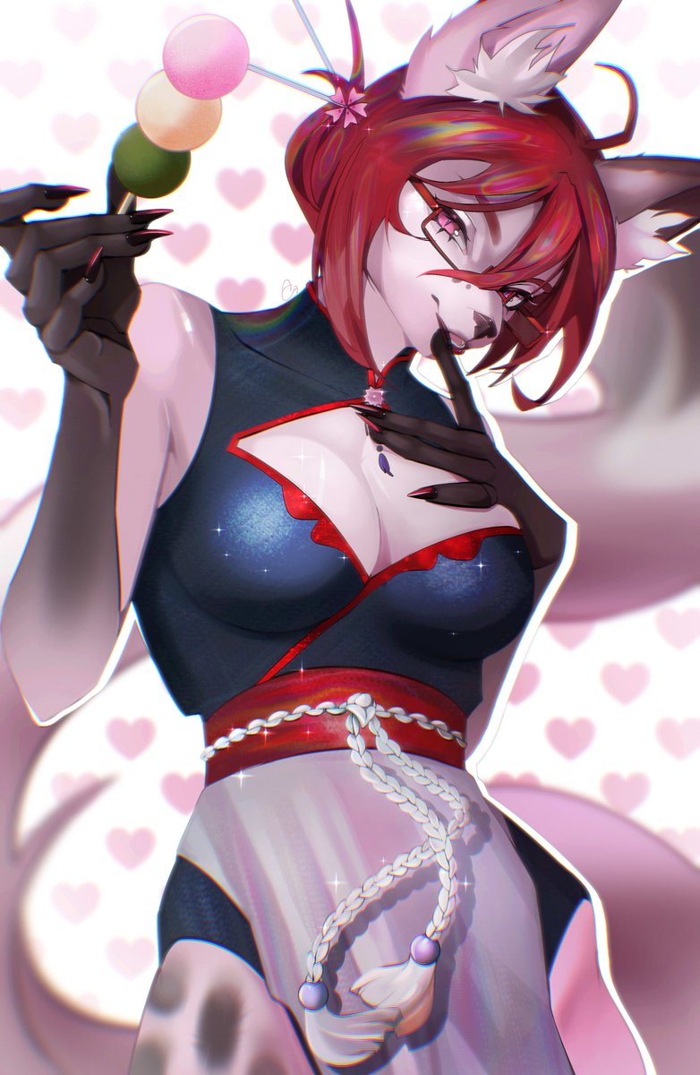 Art trade with <a href="/Rinen_r/">Rinen 🍇</a> o( ❛ᴗ❛ )o

#Anthro #furryartwork #Fox