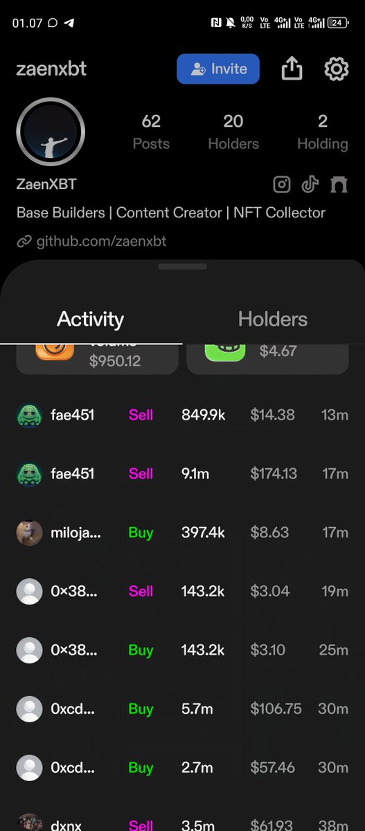 my creator coin looks good since im using <a href="/baseapp/">Base App</a> just reach $21K Mcap today,thanks to whoever support me🫡 

Let's connected on baseapp and Zora guys, drop ur profile below🟦