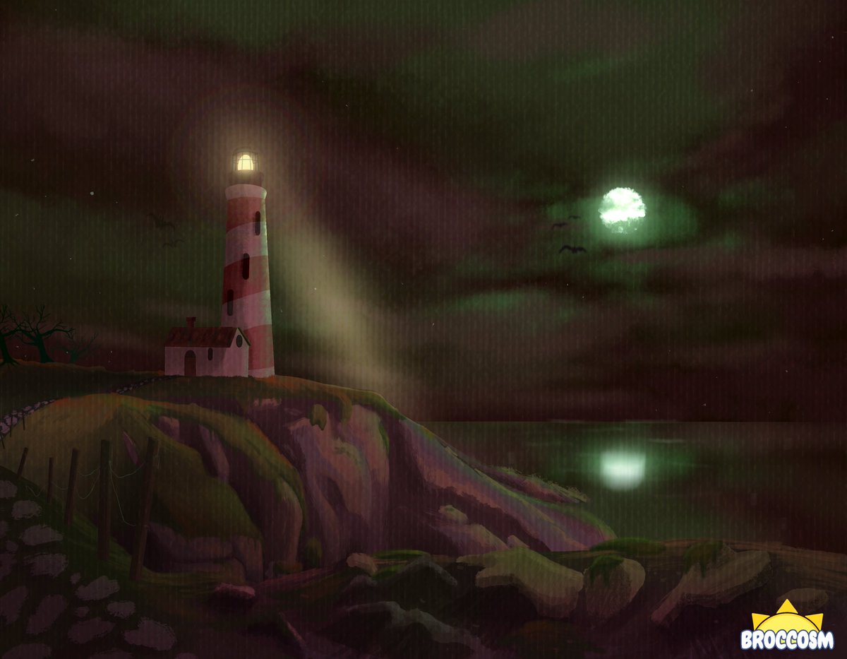 Broccosm's tweet image. Playing around with colors🙂‍↕️ #digitalart #colortheory #complementarycolors #coloring #islatortuga