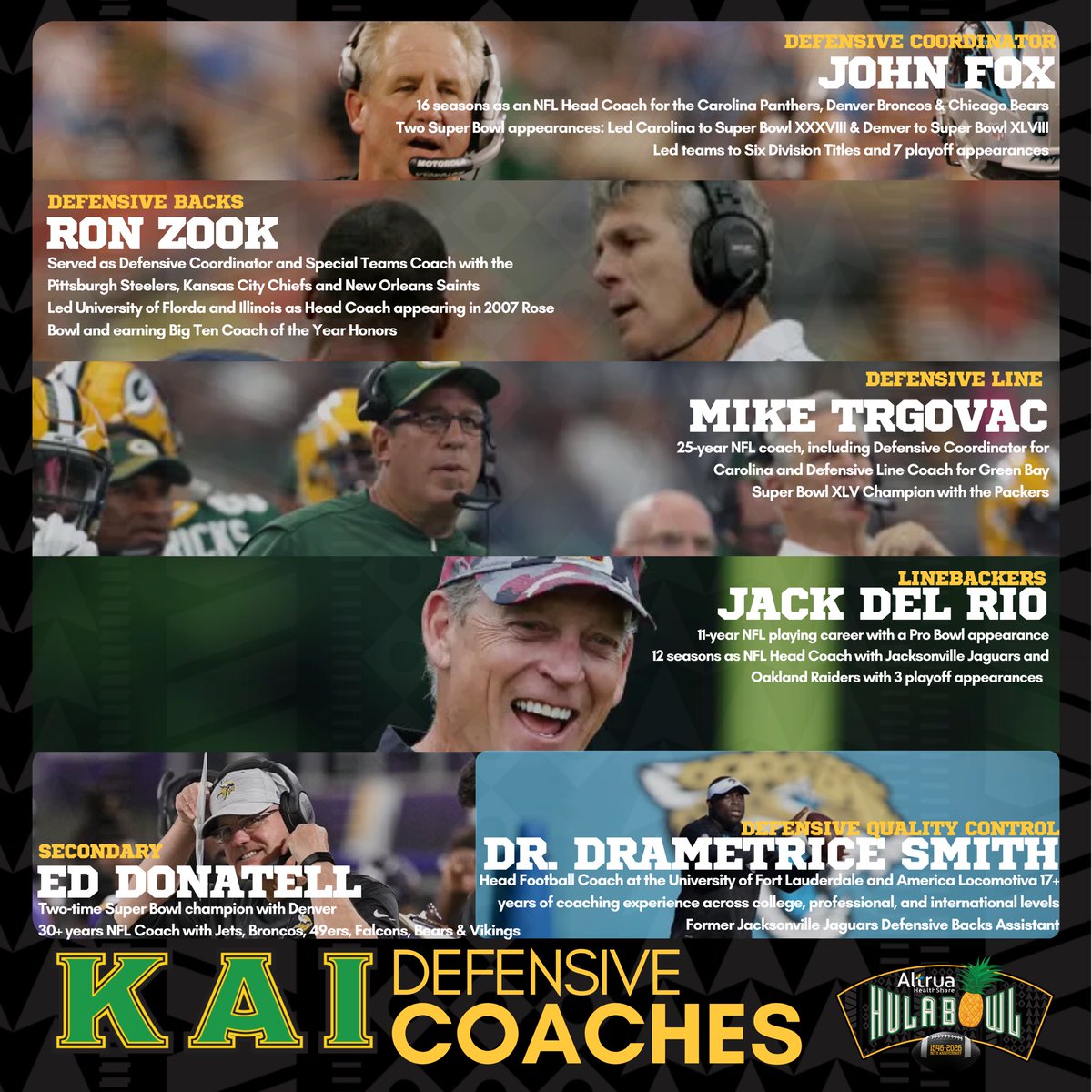 Welcoming our 2026 Team Kai coaches led by Jon Gruden!
<a href="/BarstoolGruden/">Jon Gruden</a>