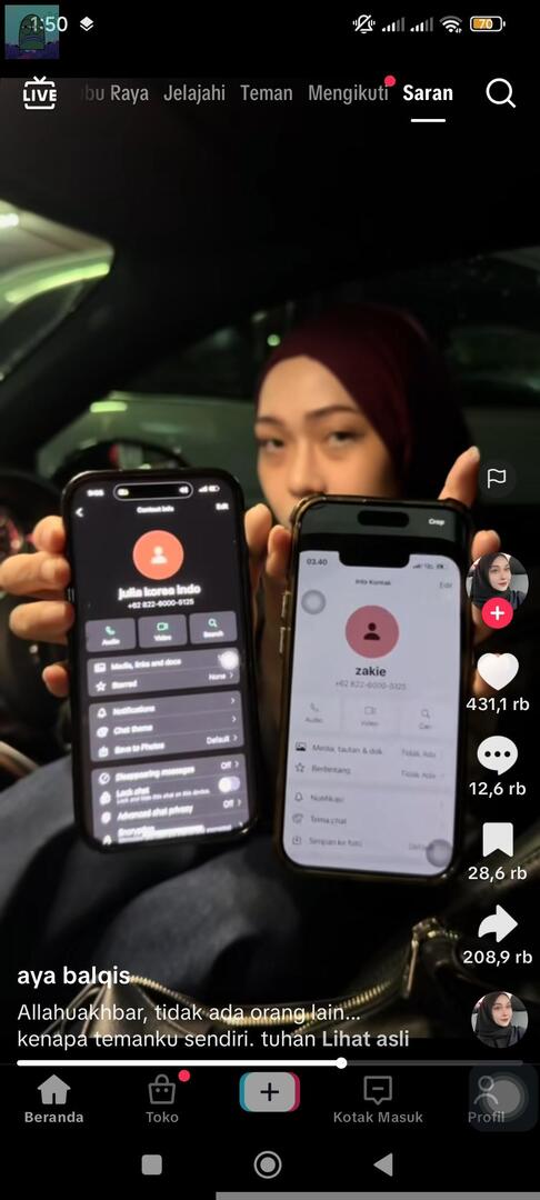Jule kata gue mah tobat 🥲 tanyarl
Kali ini dia ketahuan selingkuh sama laki temennya