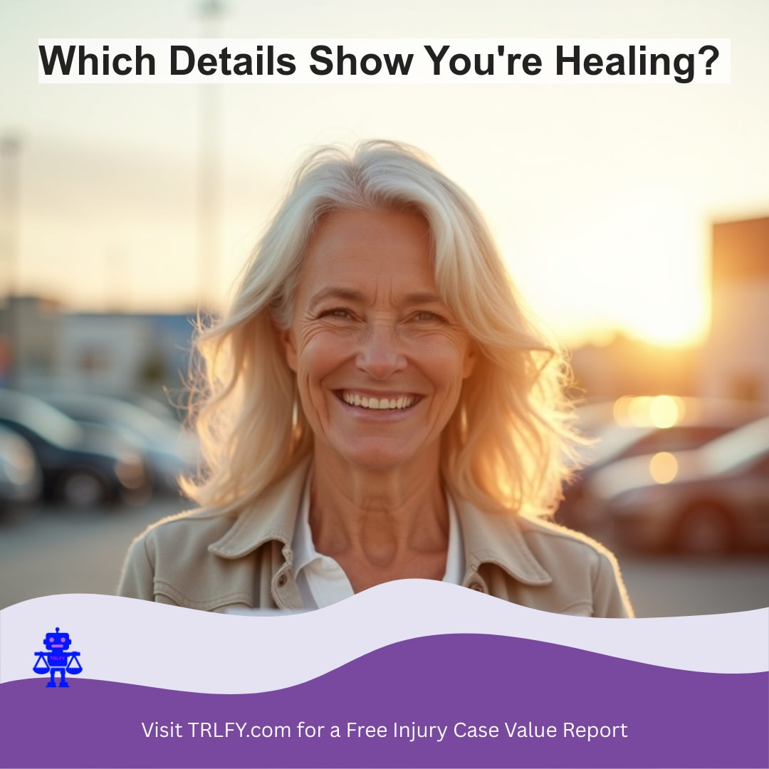 trlfy_official's tweet image. Which Details Show You're Healing? Document every doctor visit, snap progress pics, and jot down daily changes. Solid records prove your recovery and back your claim. Stay consistent! More info: TRLFY.com. Not legal advice. Consult an attorney. #Recovery #ClaimTips