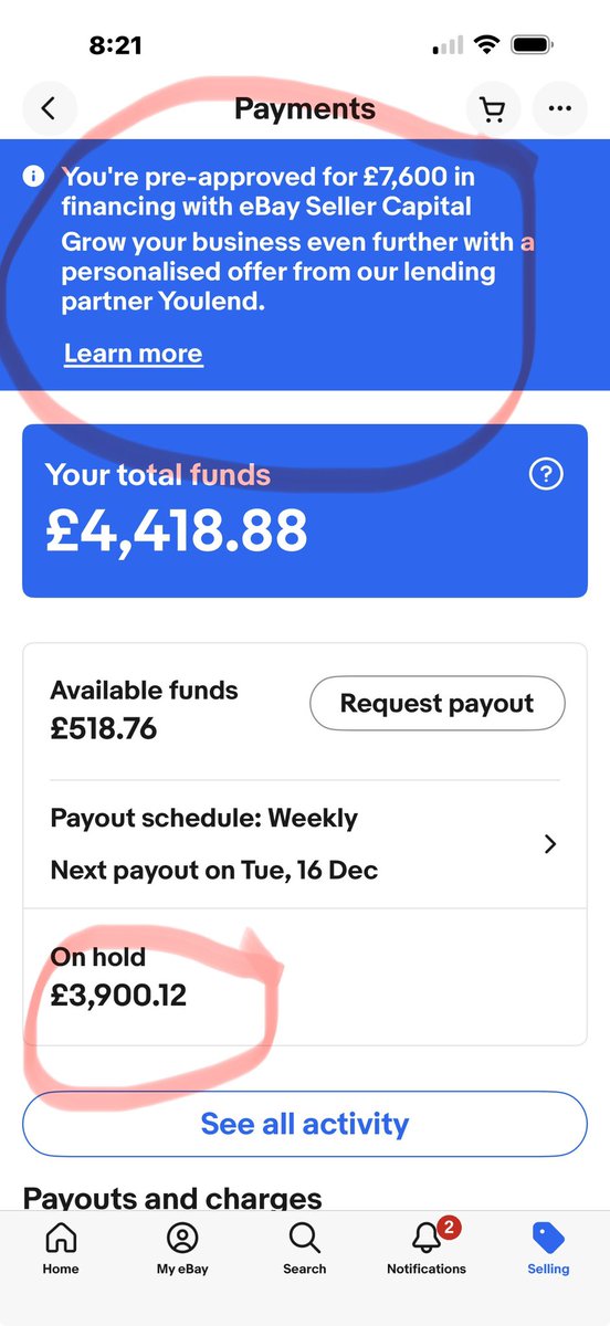 Charm_Engraving's tweet photo. @guardian is it immoral that after 23 years of a spotless account on eBay they put our funds on hold but offer us a preapproved loan at the same time?! This is no good for a small business at Christmas, especially one with an impeccable record. @eBay_UK @eBay https://t.co/4yUoCTsWR4