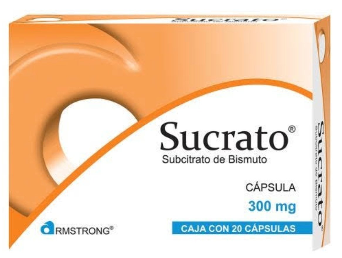 Casi como sucralfato pero no, es citrato