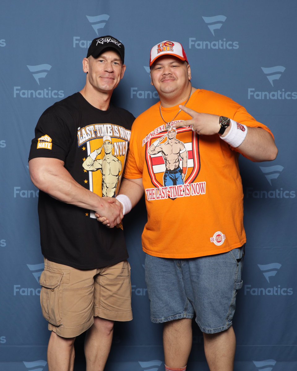 Josharlem's tweet photo. #ThankYouCena #HLR #NeverGiveUp #SNME https://t.co/Xa5uK2p9i3