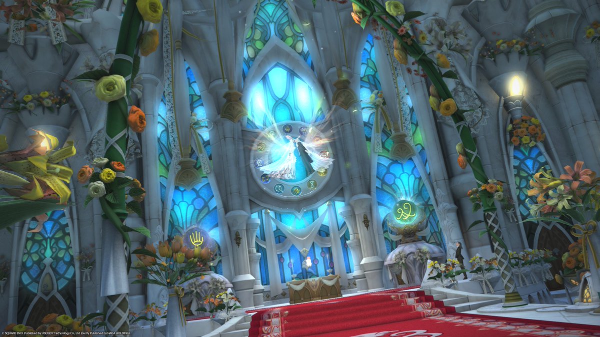 謝謝尼娜的邀約💜恭喜你們💜✨✨
#FF14 婚禮的氛圍還有動畫都好讚喔!!
