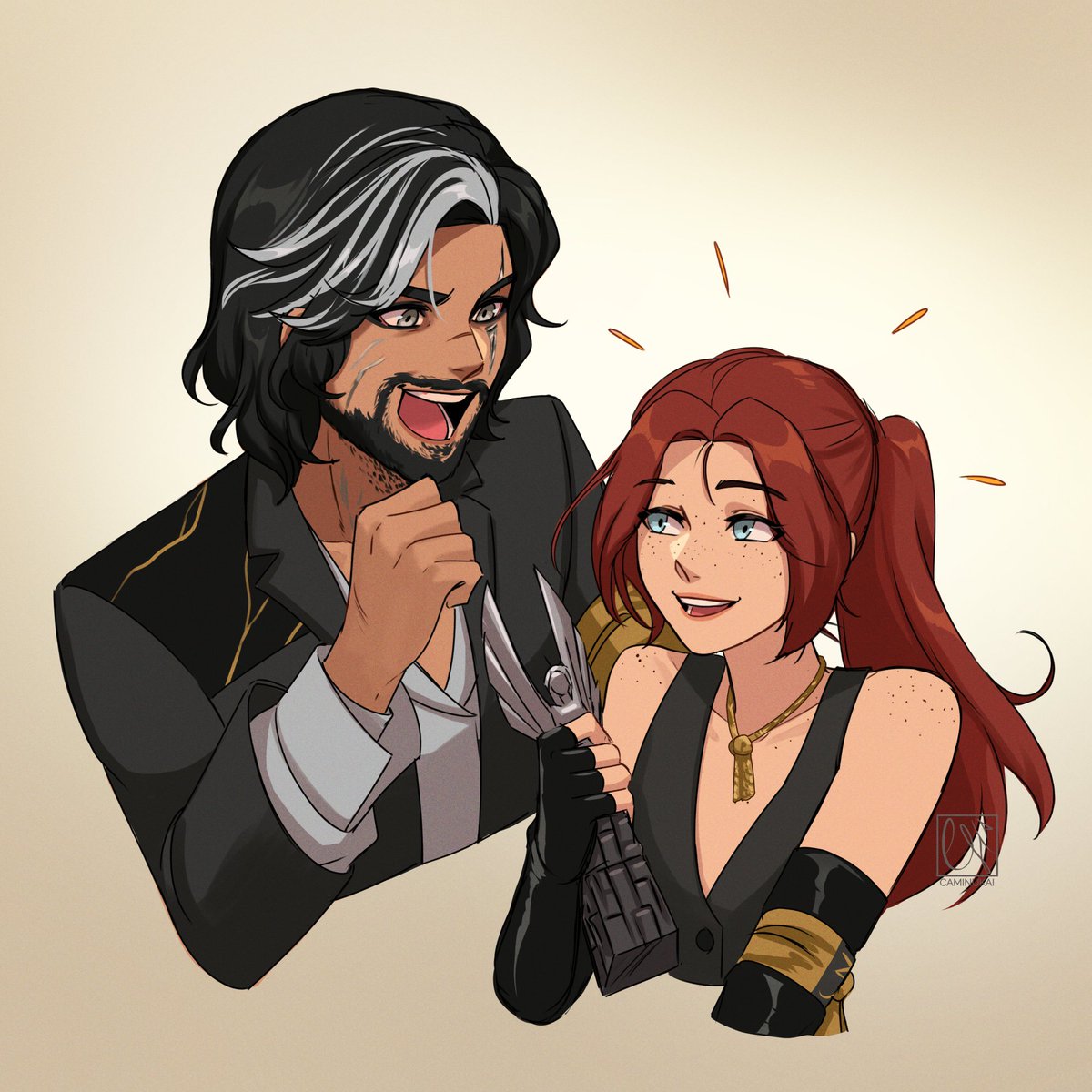 Congratulations to Jen and #ClairObscurExpedition33 for their awards!

This moment was so sweet I had to draw it 🤍