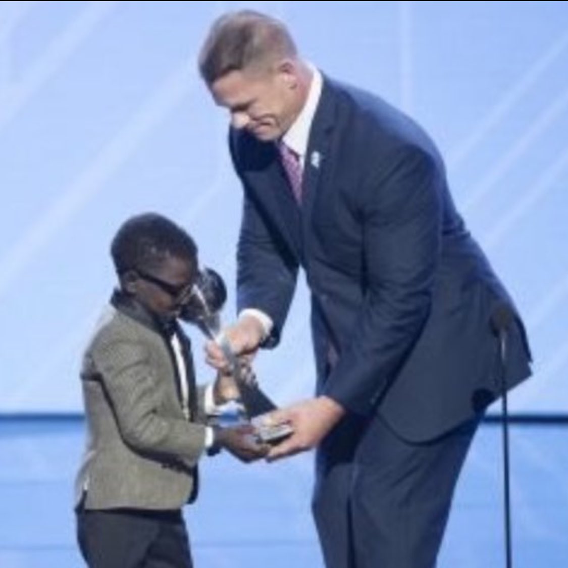 Jarrius's tweet image. THANK YOU GOAT @JohnCena 

Made so many memories for me and millions of other @wwe fans 👏👏👏

#ThankYouCena