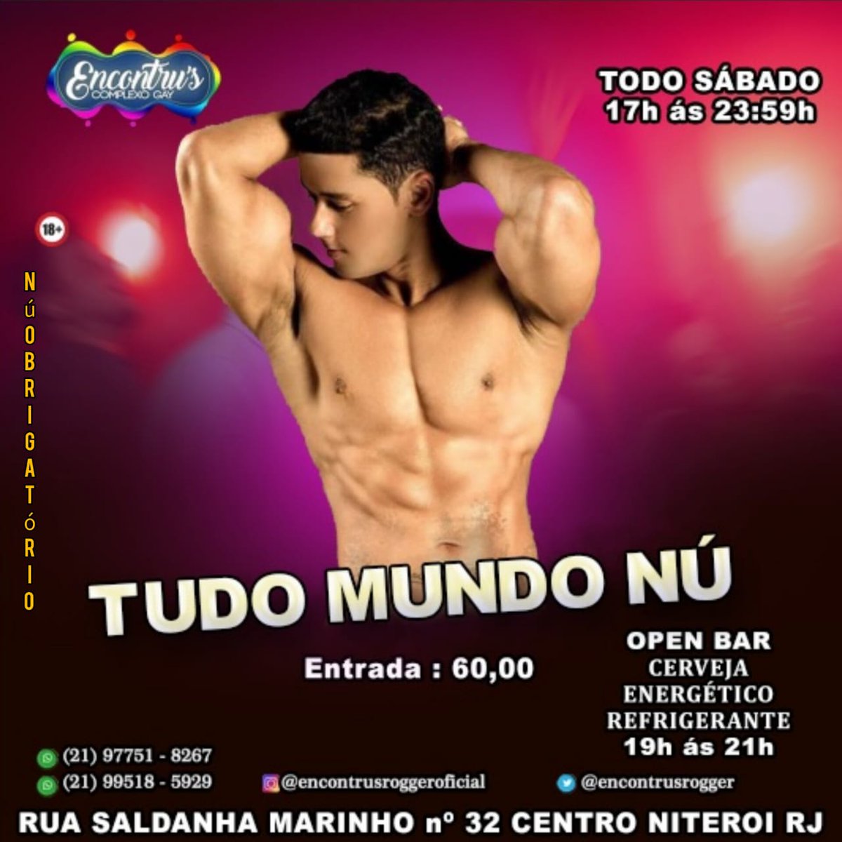 encontrusnit's tweet photo. se prepare que hoje a partir das 17h teremos 🍆TODO MUNDO NUN🍑 https://t.co/bp2krr7hcI