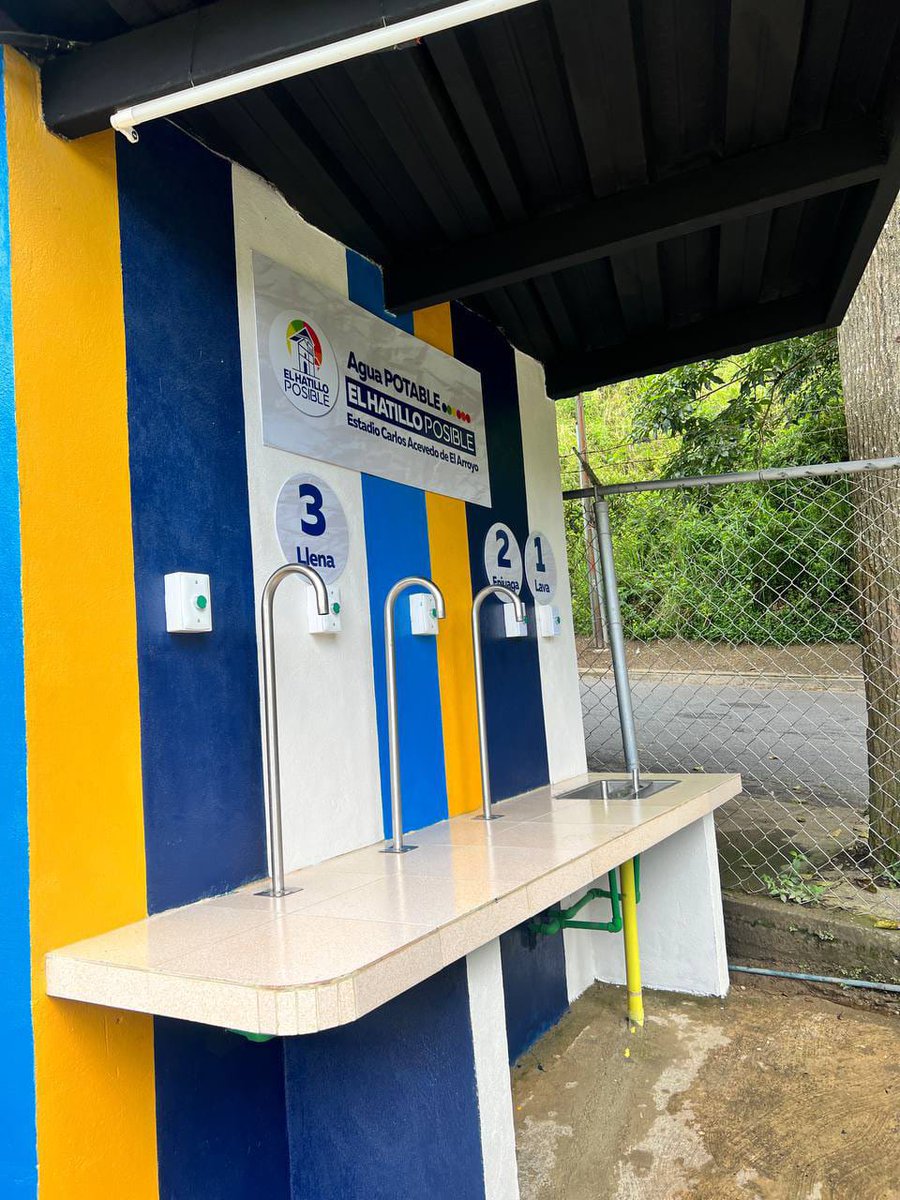 📢 #ServiciosEHInforma 💦| #InformacionImportante

Saludos, vecinos hatillanos.

El día de hoy sábado #13Dic el llenadero de agua potable de El Arroyo estará prestando servicio *hasta  las 3.00 pm*.

El día lunes retomará sus funciones en su horario regular, hasta las 6:00 pm.