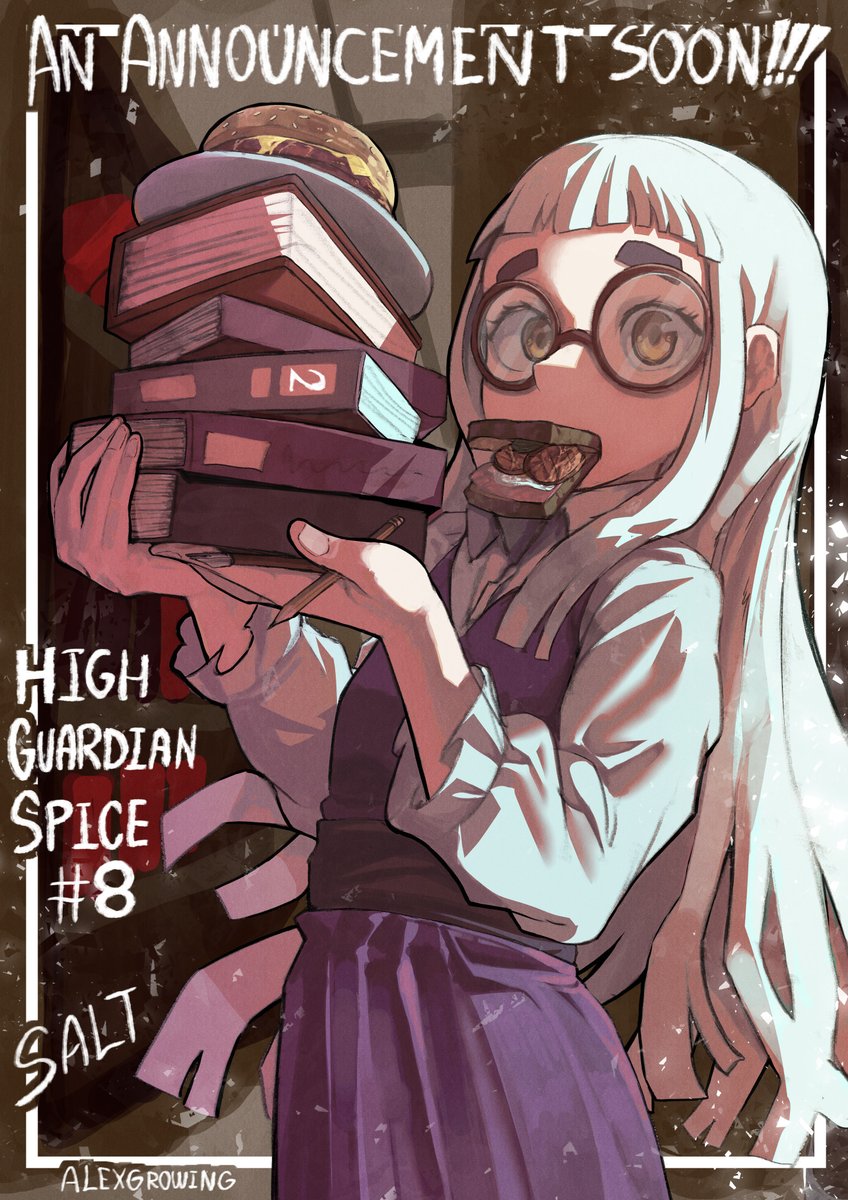 Alex_Growing's tweet image. High Guardian Spice Twice - Salt - Sketch Color Practice

Y... Un anuncio pronto!✨
Manténganse al tanto, de mientras seguiré subiendo dibujos y tests de animación como de costumbre!
#rkgk #HighGuardianSpice