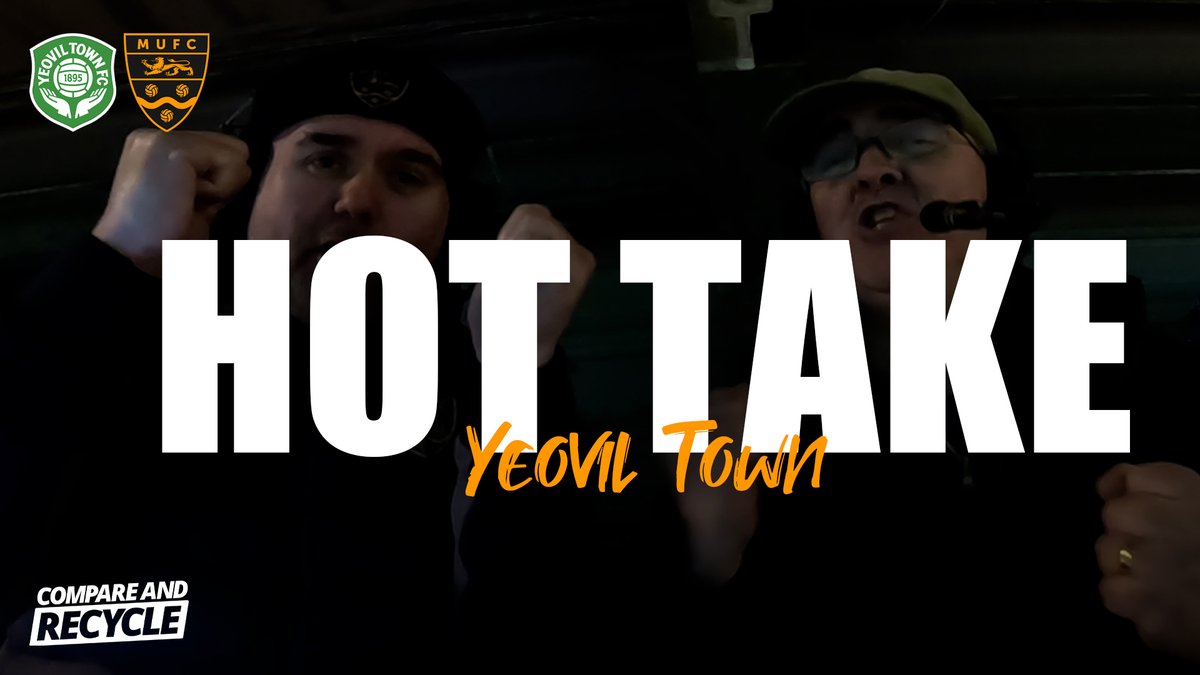 🎙️ Darren and @seagerNigel sum up the Yeovil penalty loss on the full time whistle in the Hot Take;

youtube.com/watch?v=Wl8sqg…