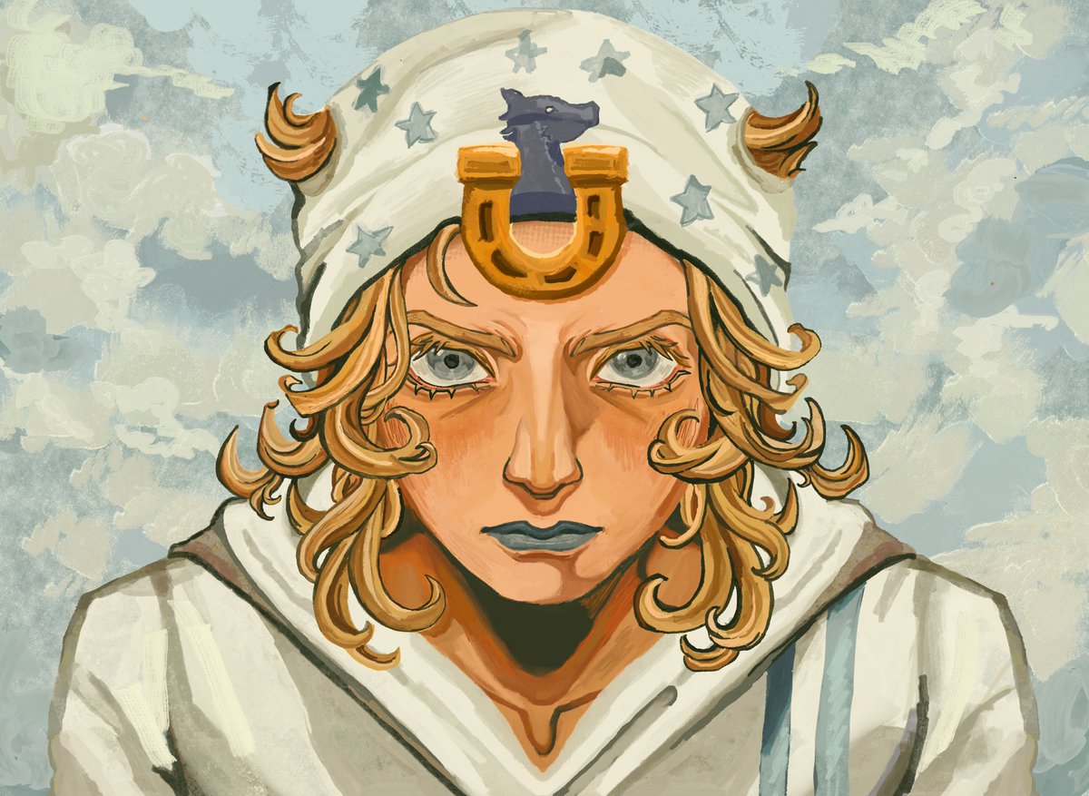 kodokimaru's tweet photo. Redraw from awhile ago #johnnyjoestar https://t.co/533CUPQ1mk