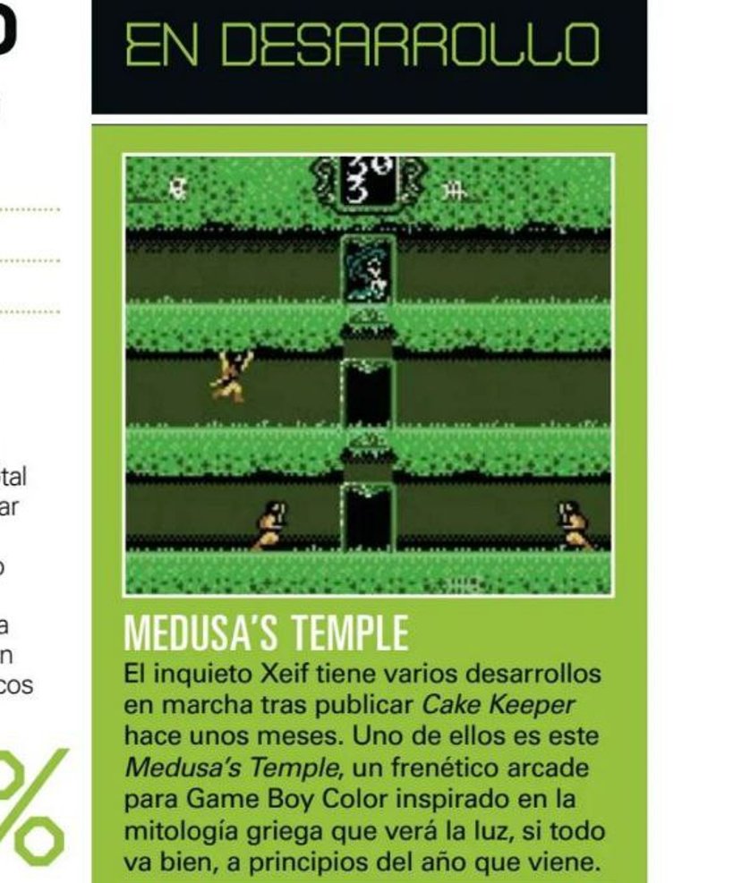 xeif_stk's tweet image. Ya disponible la nueva #RetroGamer y como siempre agradecer a @blackmores_ por incluir en ella a Medusa's Temple 🥰