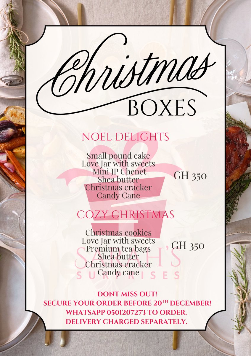 SarahSurprises's tweet photo. Cute affordable Christmas gift boxes that say “ i appreciate you”! 
Order before 20th December. 🎈 https://t.co/sz06GIGVKH