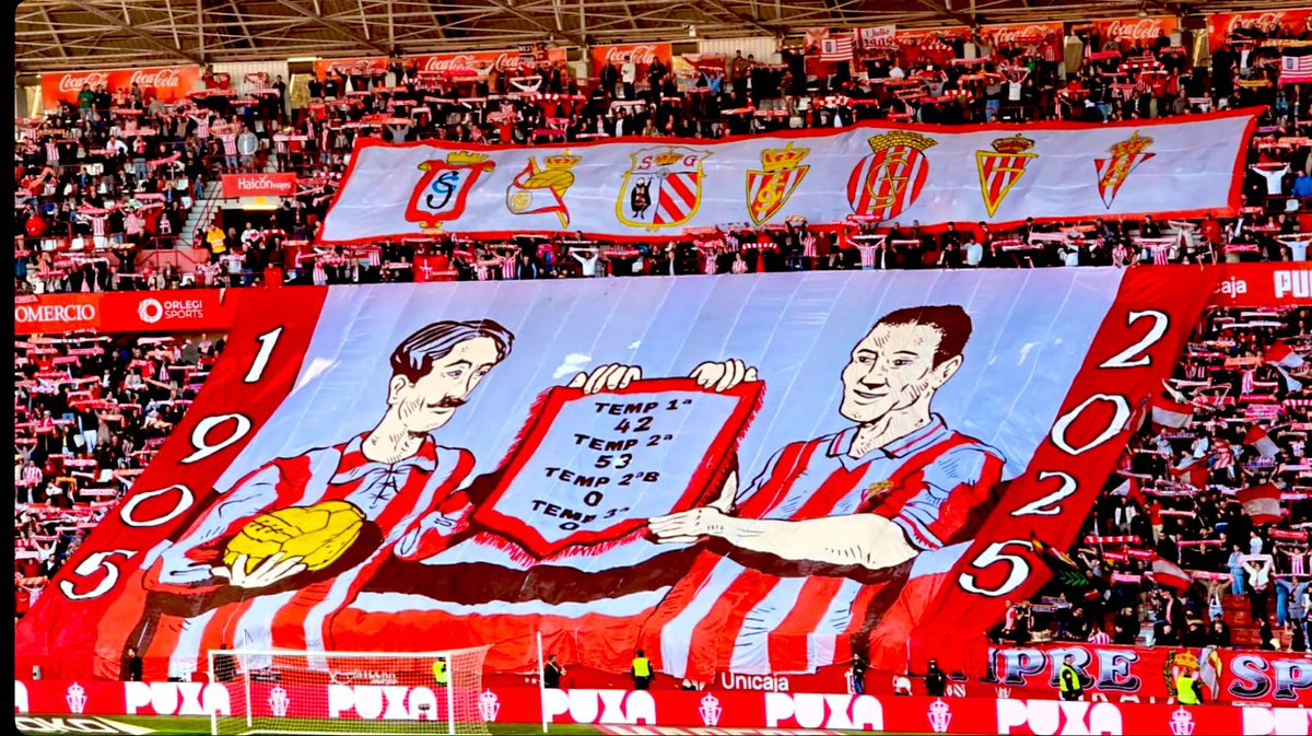 1905-2025.
Siempre en fútbol profesional.

El mensaje del tifo de la <a href="/Grada1908_RSG/">Grada1908</a> para el Sporting de Gijón-Granada CF.
13/12/25
#ultras