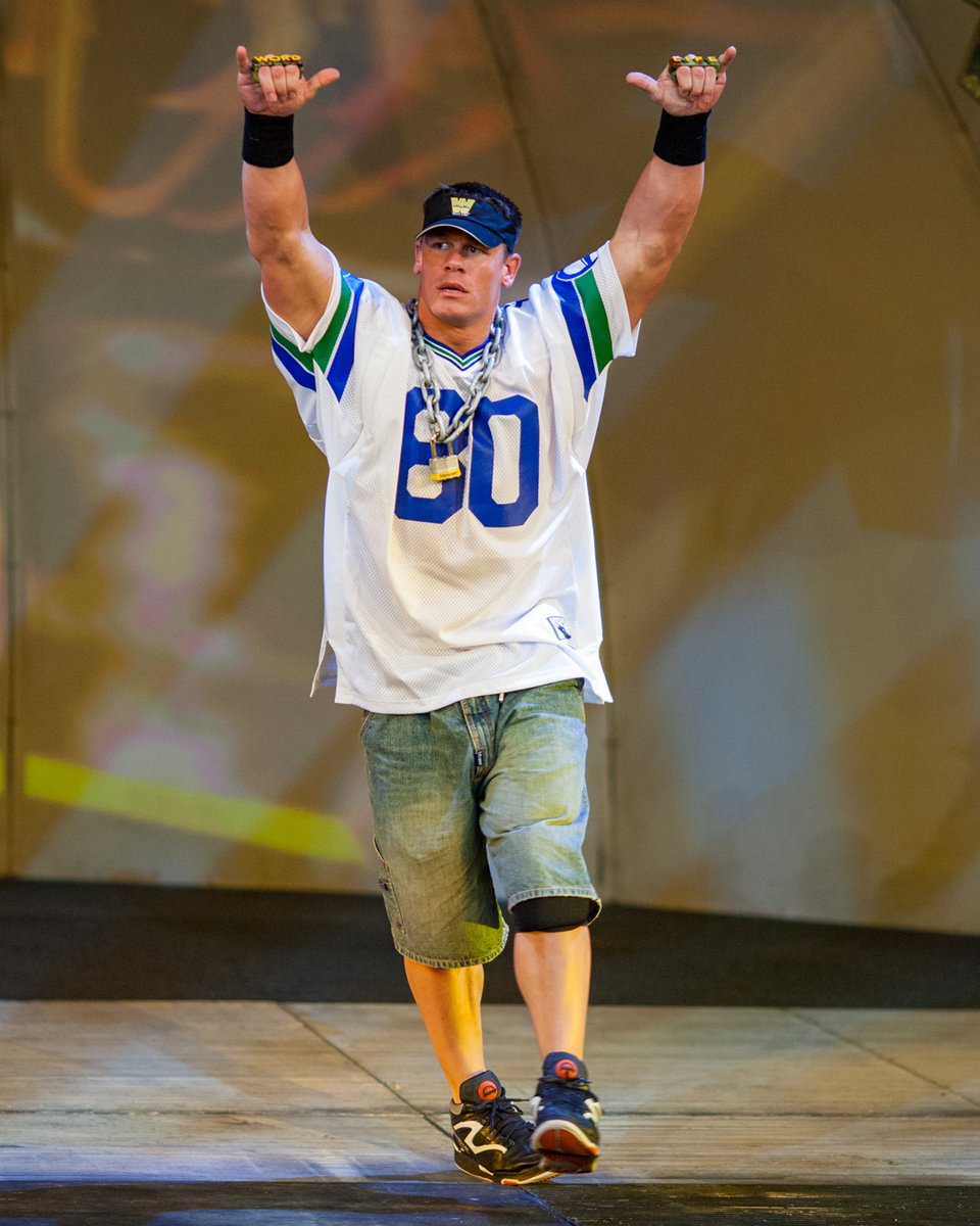 Jersey game goes crazy 🔥

Congrats on an all-time <a href="/WWE/">WWE</a> career, <a href="/JohnCena/">John Cena</a>.