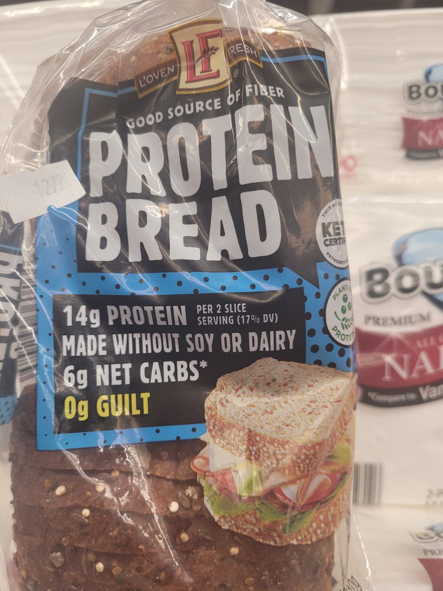 Maluminse's tweet image. I'm so glad that it is back. It is low calorie but the downside is I believe I've eaten a whole loaf in a matter of a day. it's so freaking good. Going to have to go back today to get another loaf.
#proteinbread
