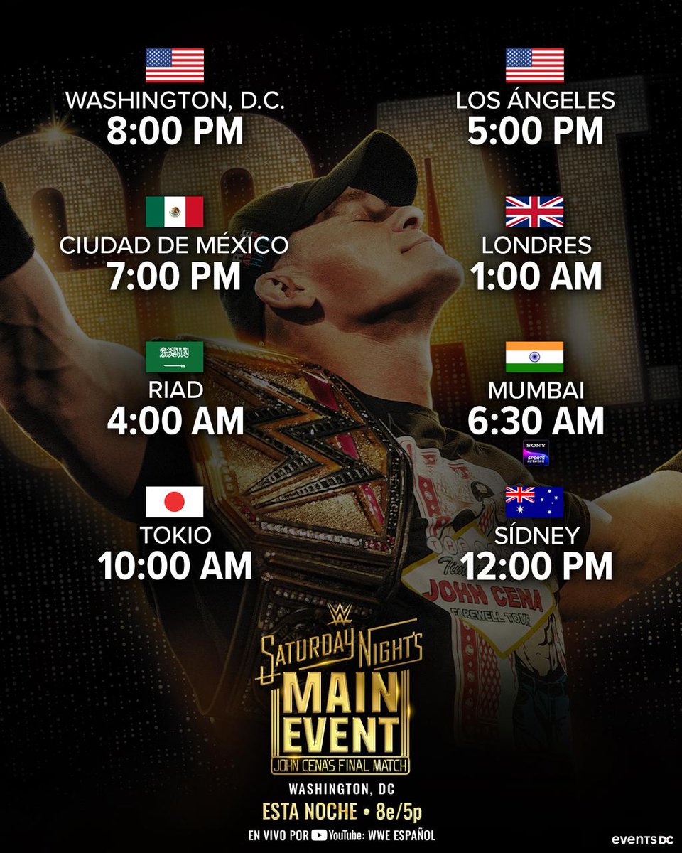 Today's schedule to watch John Cena's retirement❤️‍🩹
#ThankYouCena