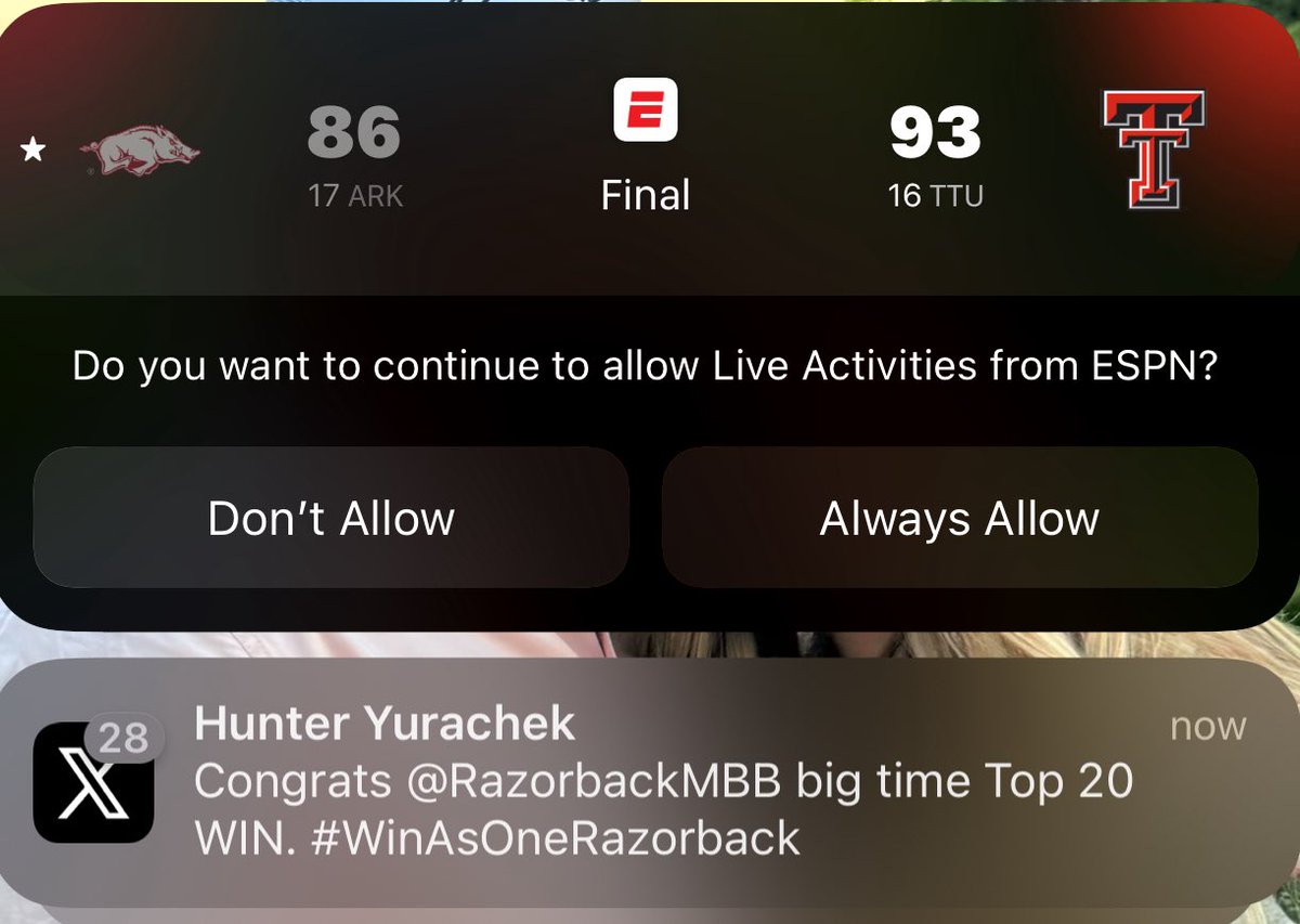 Jesus Christ <a href="/espn/">ESPN</a> 

I wasn’t able to follow that last half of the game and so here I am thinking we lost.