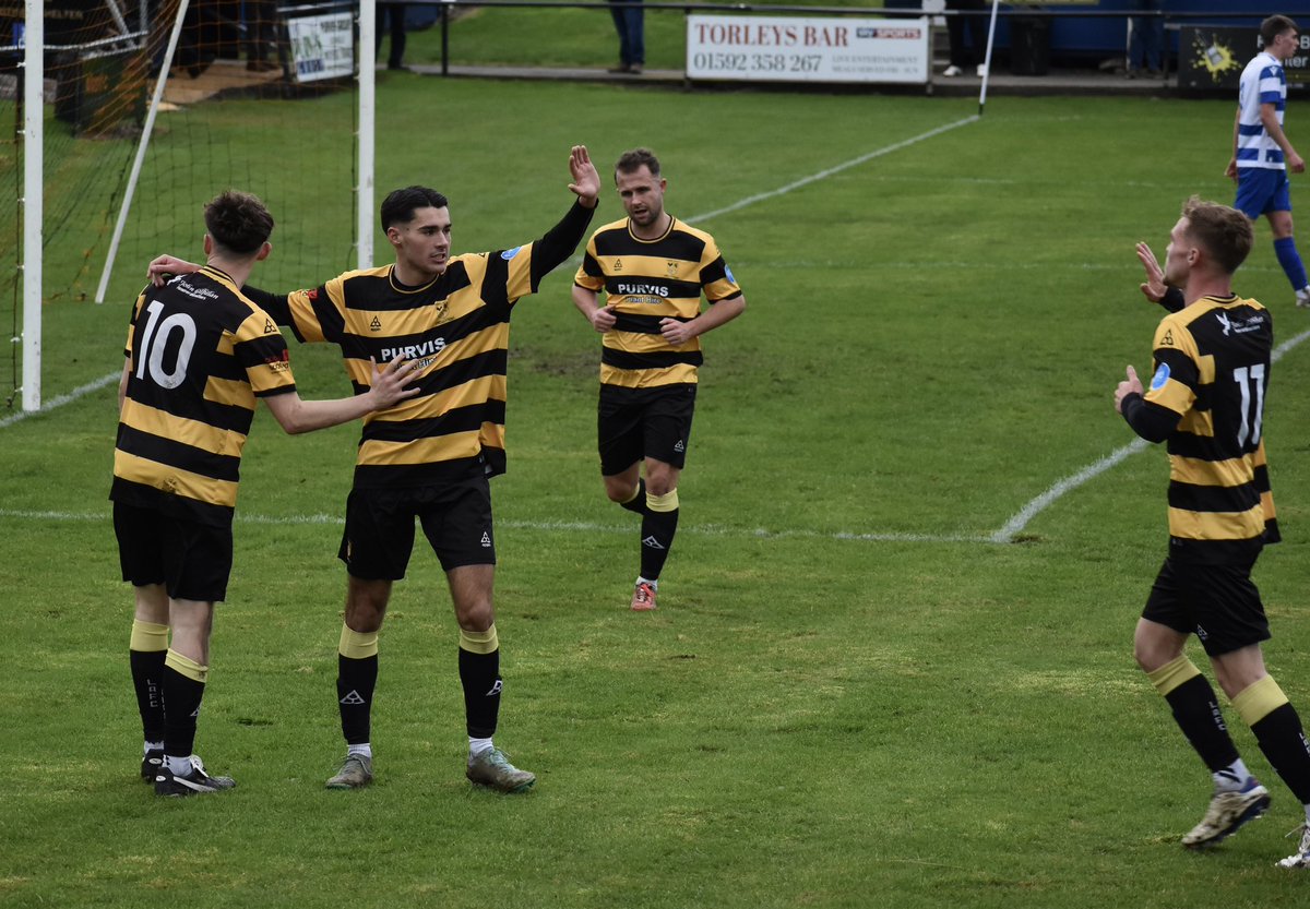 Jordy opens the scoring in this afternoon’s win over Linton Hotspur 🟡⚫️