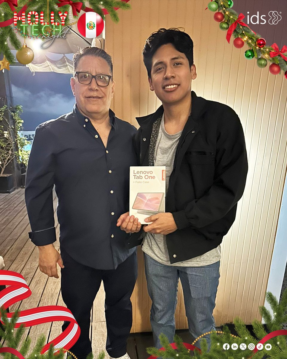 🇵🇪✨¡#idsPerú también celebró con brillo!

Entre luces, emoción y abrazos largos, celebramos otro capítulo lleno de crecimiento y nuevas oportunidades.

¡Así cerramos el año, con gratitud y ganas de seguir creciendo! 🎯

#FinDeAño #ids #ConectandoTalentoyTecnología