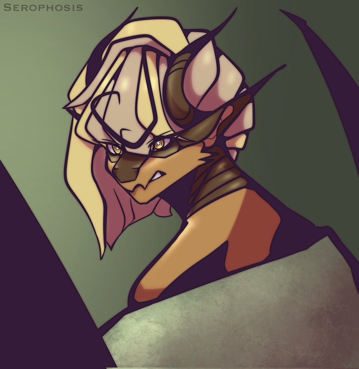 Practice piece of my dragon girl Honey 🍯🐲

Trying to get over the sudden art block 🥀