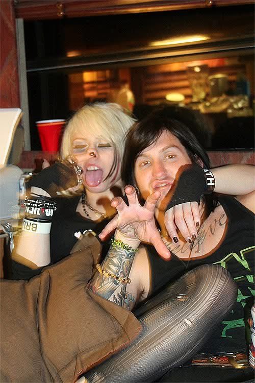 CT, I’m just gonna drop this and walk away.
Growing up during Warped Tour days. 
The Tour bus life.
Me and  my bro Craig Mabbitt while <a href="/EscapeTheFate/">EscapeTheFate</a>  was starting to cook.
My Emo roots run deep. 
Fam for life. 🖤
<a href="/EmonadCoin/">emonad</a>