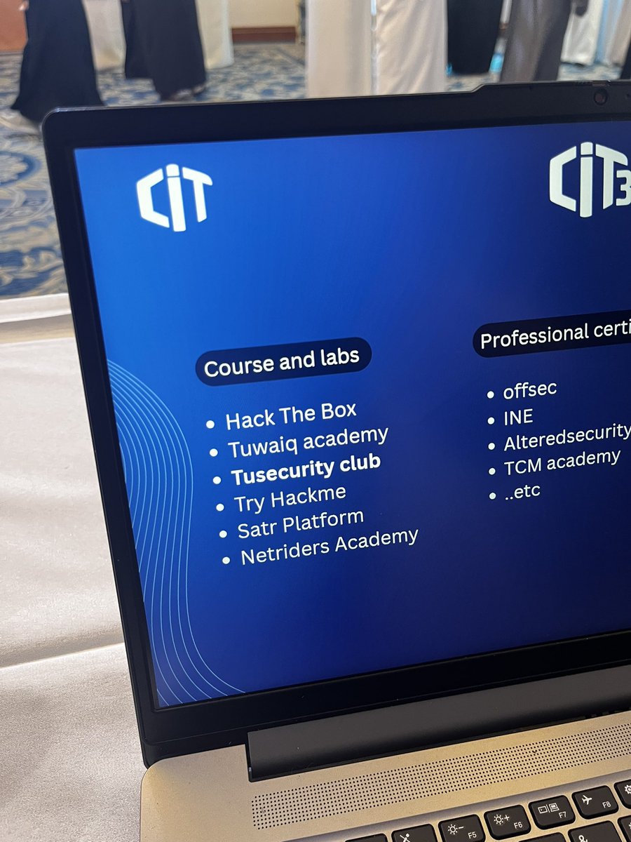 شكرًا لكل فريق <a href="/Techup_Sa/">Techup</a> بلا استثناء على تنظيم #CIT3 والحماس الرهيب ✨، وسعدت بالمشاركة والارشاد وشكرًا لكل اللي حضروا وتعرفت عليهم وسألوا 🤍