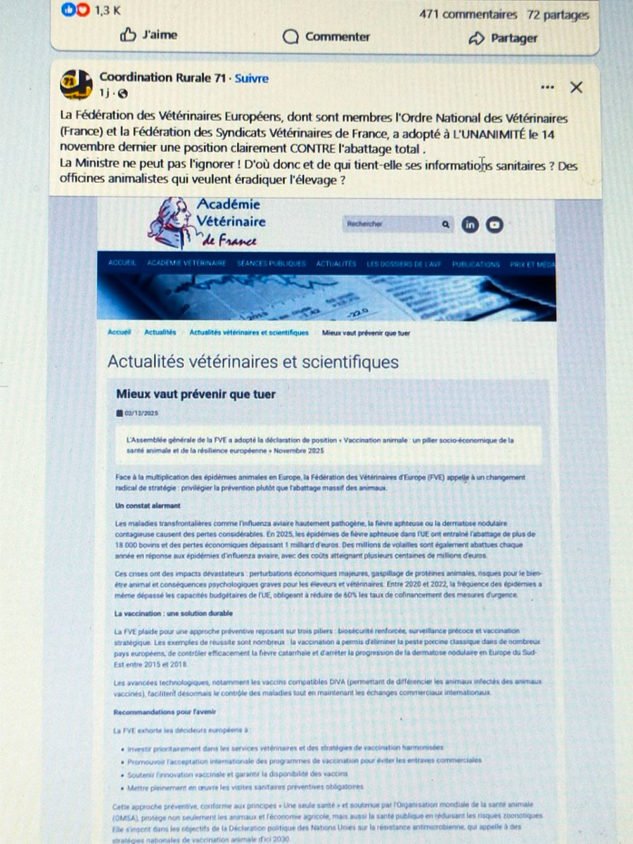 FaureFaure20's tweet photo. @Beatrice_Rosen Bonsoir pouvez vous vous renseigner sur cet article merci https://t.co/3gvkIowgYX