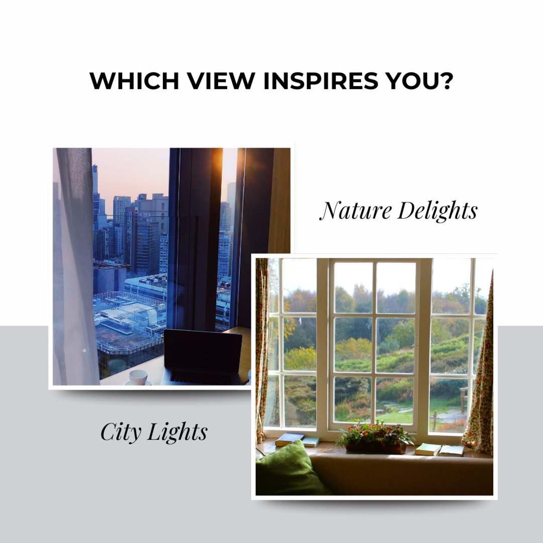 marcifarrell's tweet photo. City Lights or Nature's Delights. 🌆🌲 

Imagine waking up to the bustling energy of city skyscrapers or the serene tranquility of lush greenery. Your home’s view can set the tone for your daily life. https://t.co/yuBcKKnSMP