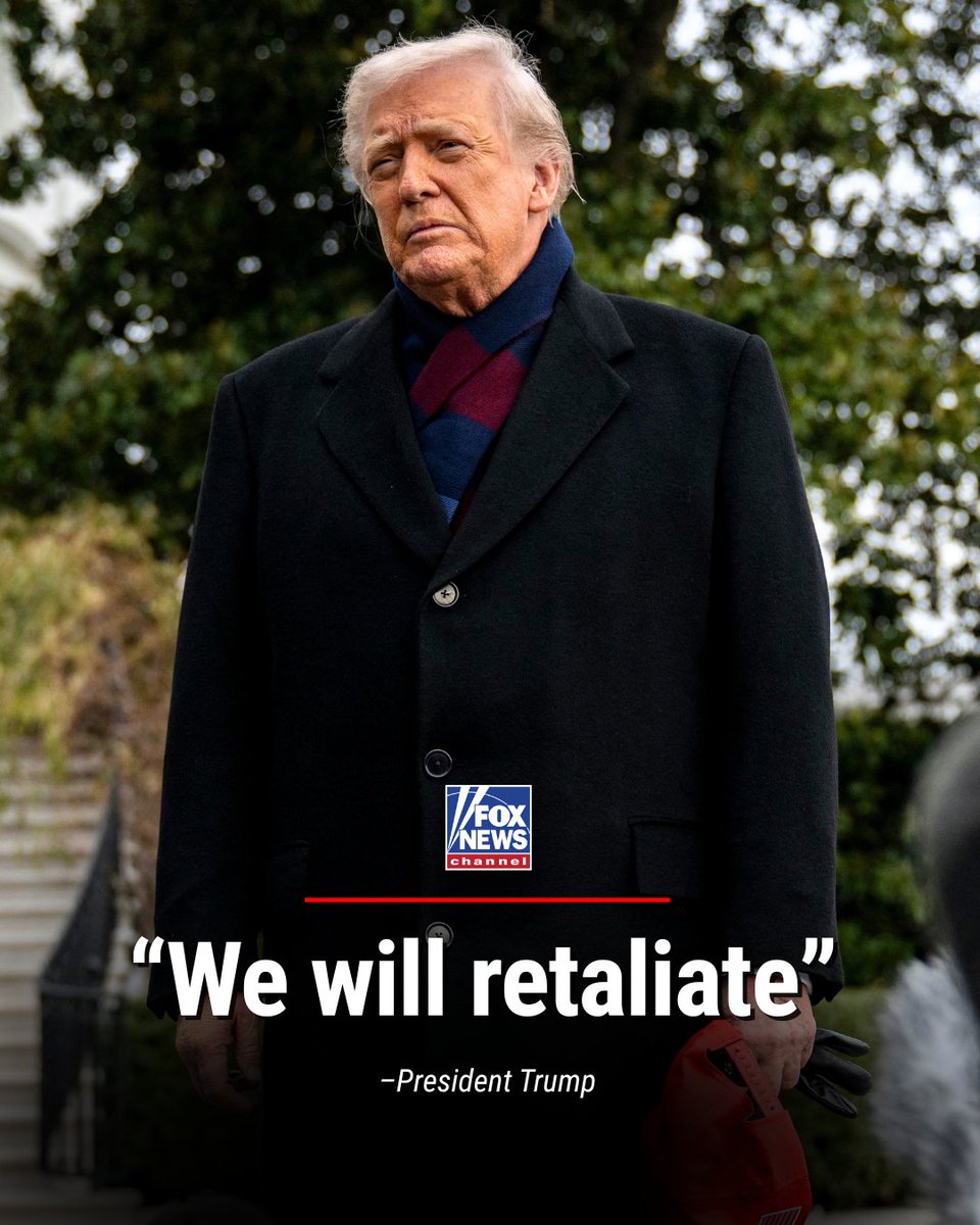 JUST IN: President Trump said the U.S. will retaliate after an ISIS gunman killed two U.S. Army soldiers and one U.S. interpreter during an ambush in Syria. Three others were also injured.