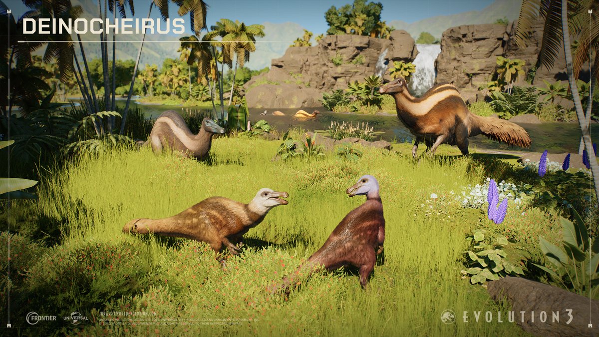 JW_Evolution's tweet photo. Weighing around seven tonnes and growing up to around 11m in length, Deinocheirus is the largest ornithomimosaur ever to have existed. 

https://t.co/CDUmt7OGU5 https://t.co/xQY81RjUrJ