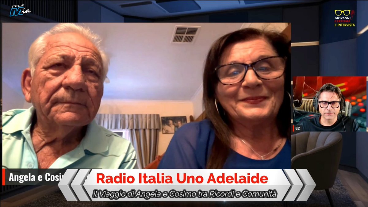 GCertom's tweet image. RADIO ITALIA UNO ADELAIDE: IL VIAGGIO DI ANGELA E COSIMO TRA RICORDI E COMUNITA (Guarda il video integrale) giovannicertoma.it/video/11299/ra…