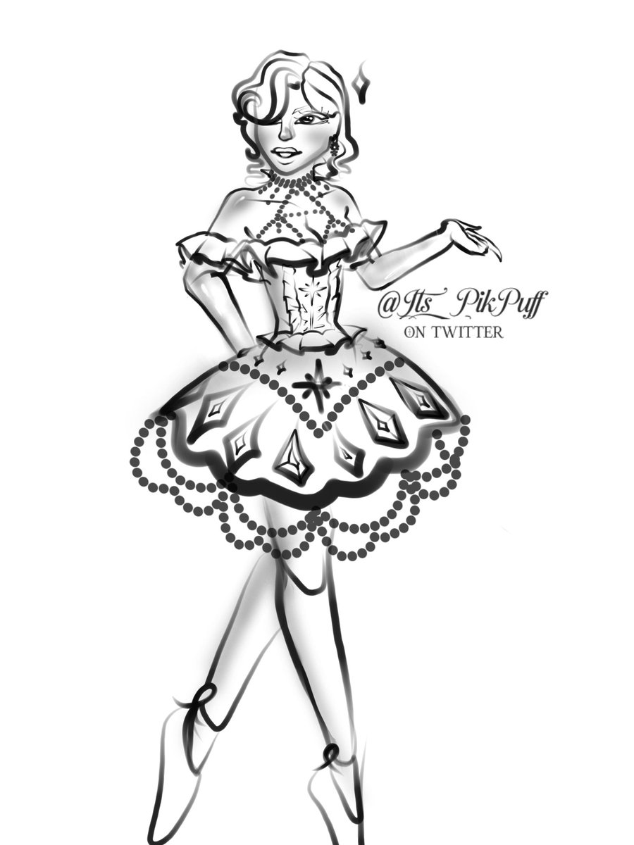 Doodle day 3! I loved ur layering style smt that i had to choose ya 4 today!