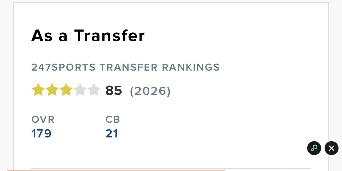 FariaDonovan's tweet image. Blessed to be Ranked as a 3 Star Db by @247Sports and the 179 overall best player in the country! @CollegeFBPortal