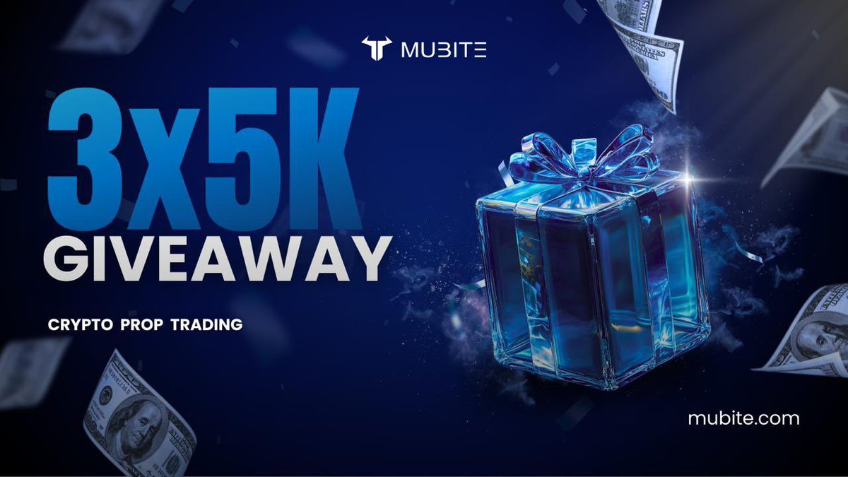 $15K giveaway! 

To celebrate my partnership with <a href="/MUBITE_COM/">Mubite.com</a> and also the success of my Bootcamp. I’d be giving away 3 $5K accounts. To participate. 

Follow <a href="/SammyKing_0/">Sammy King</a>  

Join my Telegram Channel : t.me/kingtrades_0

Join Mubite Discord : discord.gg/mubite

Like,