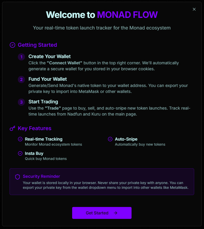 MonadFlow (trench arc) tweet media