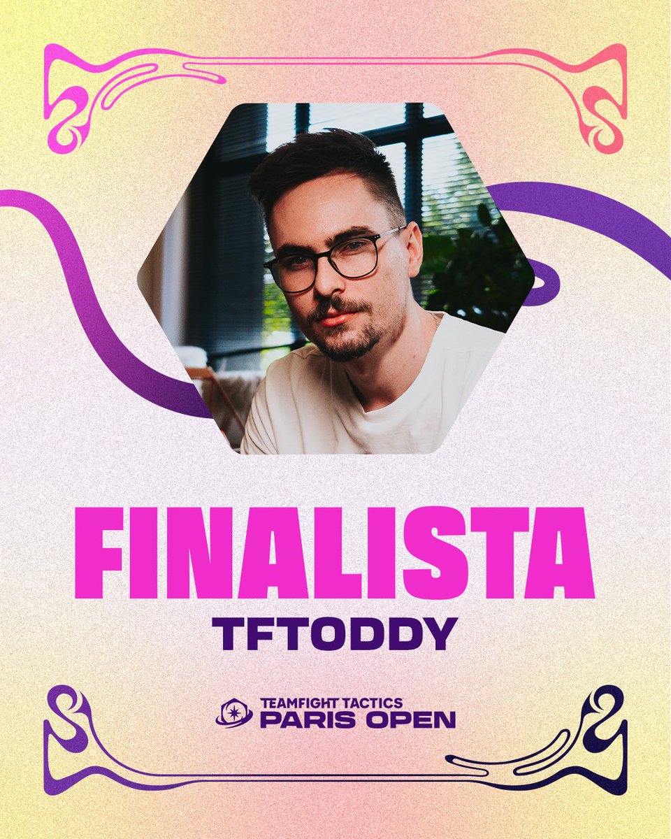 Fim do dia 2 de TFT Paris Open! 👑

<a href="/TFToddy_/">Luis Gustavo Hüttl</a> está classificado e será nosso representante para a Grande Final da competição. 🇧🇷

Mais informações: paris.competetft.com